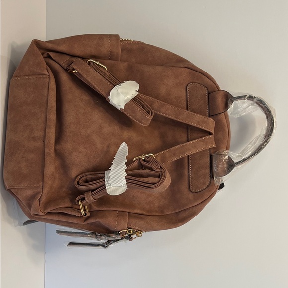 Brown Mini Backpack - Picture 2 of 4